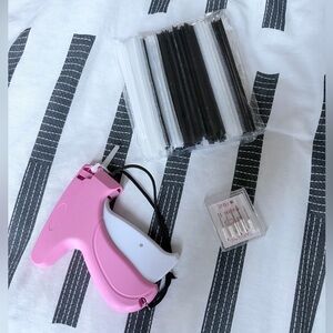 Pink and White Tagging Gun